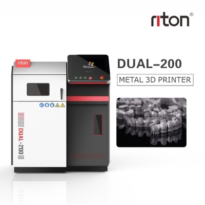 DUAL200 kronen in 3 van de Printerhighly stable 4.5KW 220V van het Uren Tandmetaal 3D van het de Lasermetaal de Fusie 3d Printer