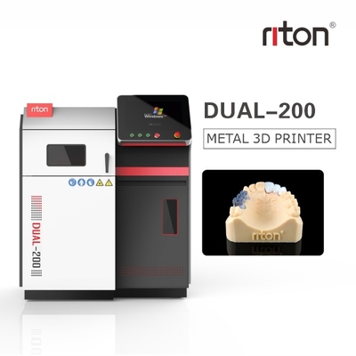 14000mm/s de dubbele van de het Metaal 3D Printer van de Vezellaser Smeltende Machine van High Speed Metal